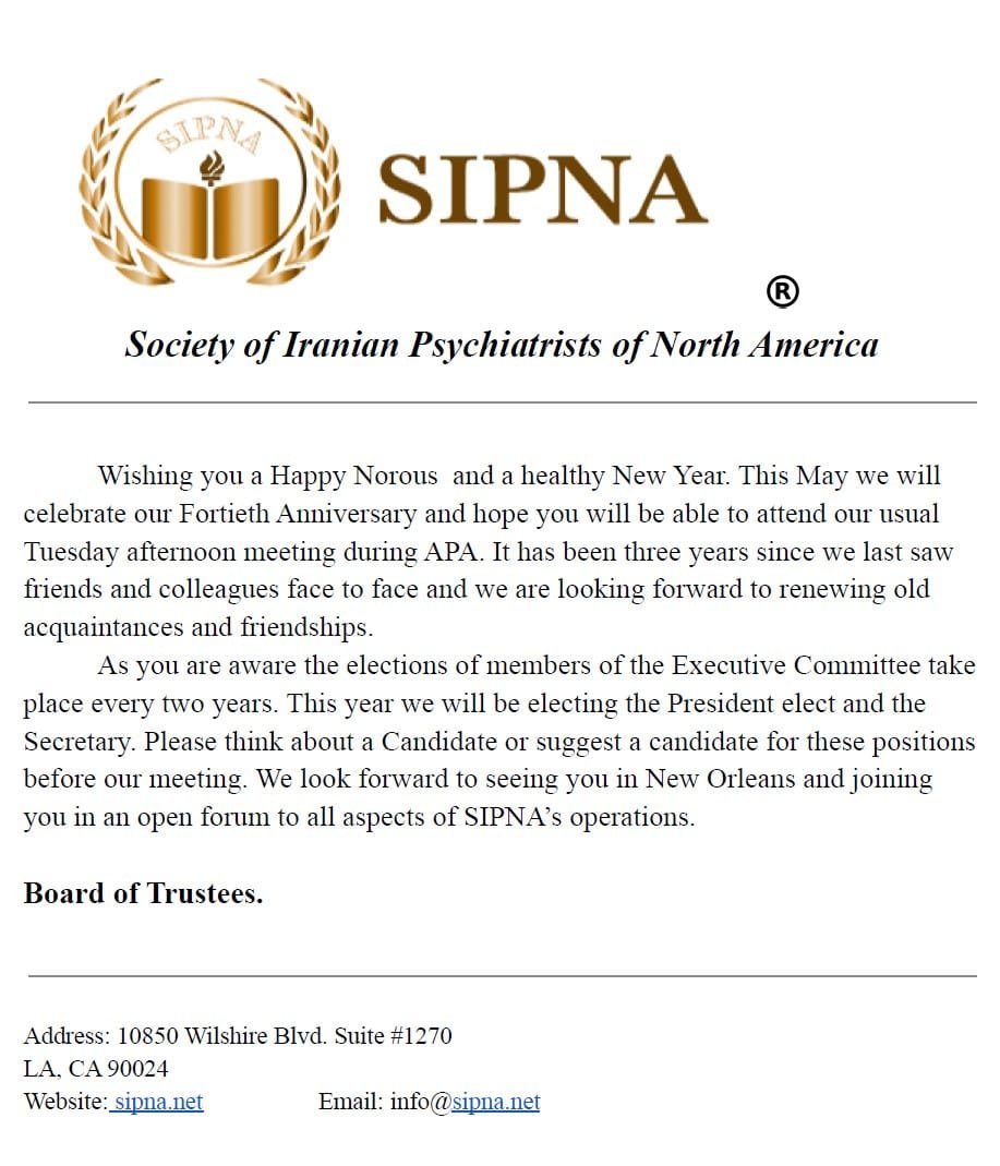 SIPNA Nowruz